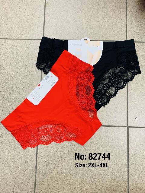 Majtki damskie 82744 Mix kolor 2XL-4XL 1