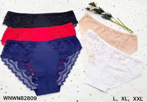 Majtki damskie 82809 Mix kolor L-2XL