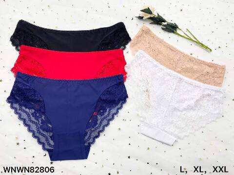 Majtki damskie 82806 Mix kolor L-2XL 1