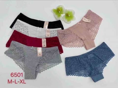 Majtki damskie 6501 Mix kolor M-XL 1