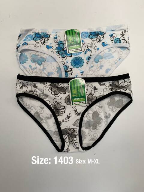 Majtki damskie 1403 Mix kolor M-XL 1