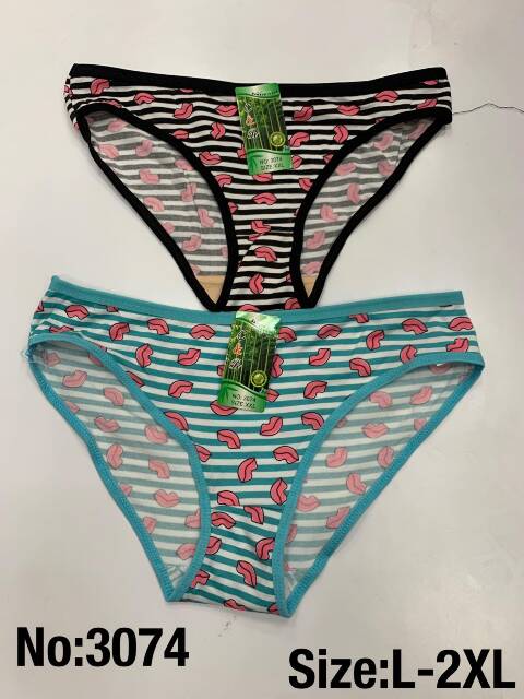 Majtki damskie 3074 Mix kolor L-2XL