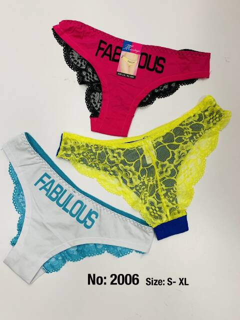 Majtki damskie 2006 Mix kolor S-XL 1