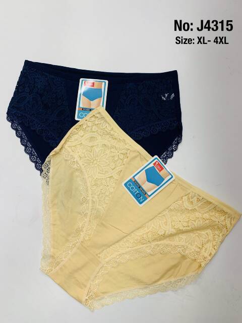 Majtki damskie J4315 Mix kolor XL-4XL 1