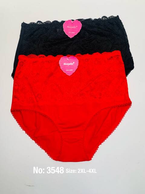 Majtki damskie 3548 Mix kolor 2XL-4XL 1