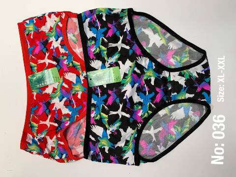 Majtki damskie 036 Mix kolor XL-2XL