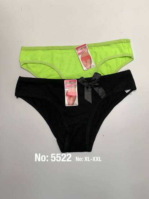 Majtki damskie 5522 Mix kolor XL-2XL 1