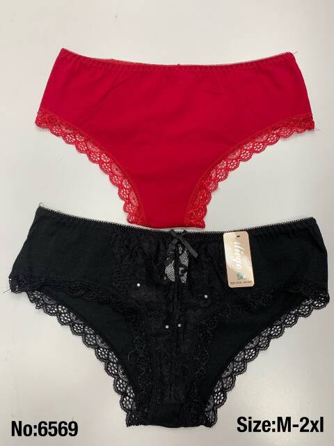 Majtki damskie 6569 Mix kolor M-2XL 1