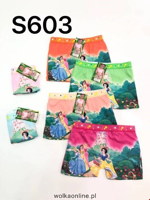 Bokserki dziewczęce S603 Mix kolor 4-12