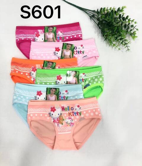 Bokserki dziewczęce S601 Mix kolor 4-12 1