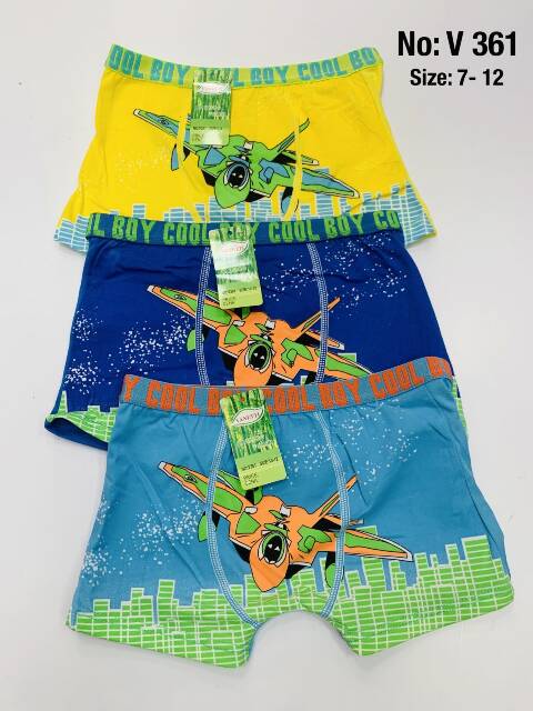 Bokserki chłopięce V361 Mix kolor 7-12