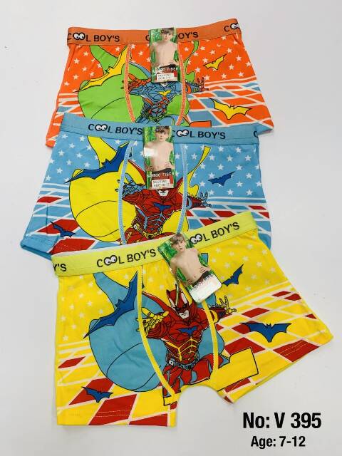 Bokserki chłopięce V395 Mix kolor 7-12 1