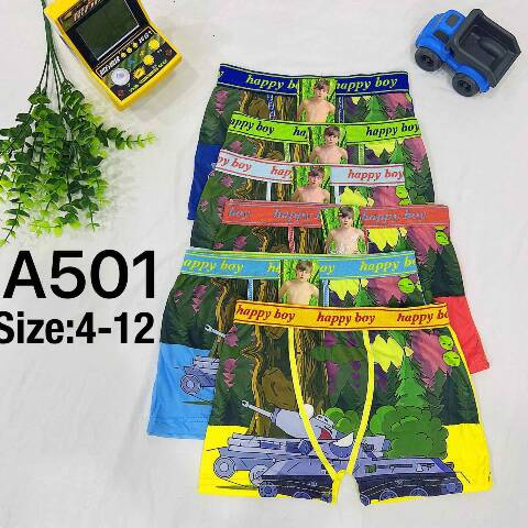 Bokserki chłopięce A501 Mix kolor 4-12 1