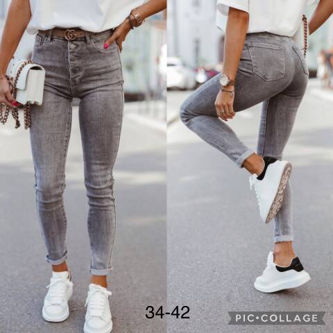 Jeansy damskie 9164 1 kolor 34-42