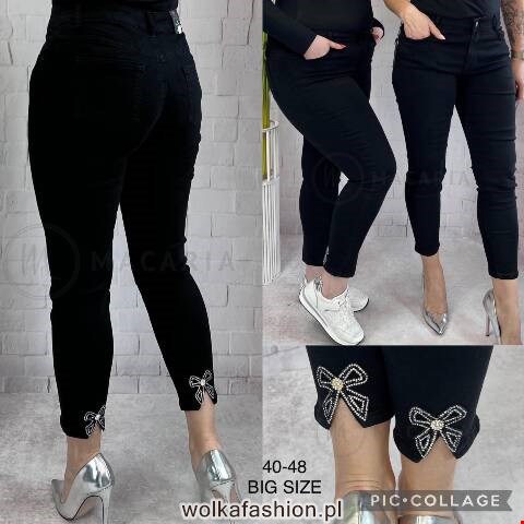 Jeansy damskie 9169 1 kolor 40-48