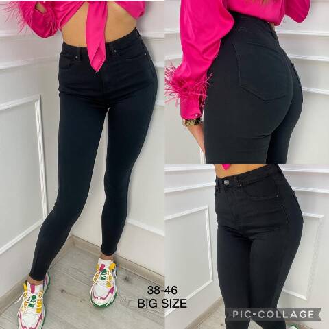 Jeansy damskie 9170 1 kolor 38-46 1