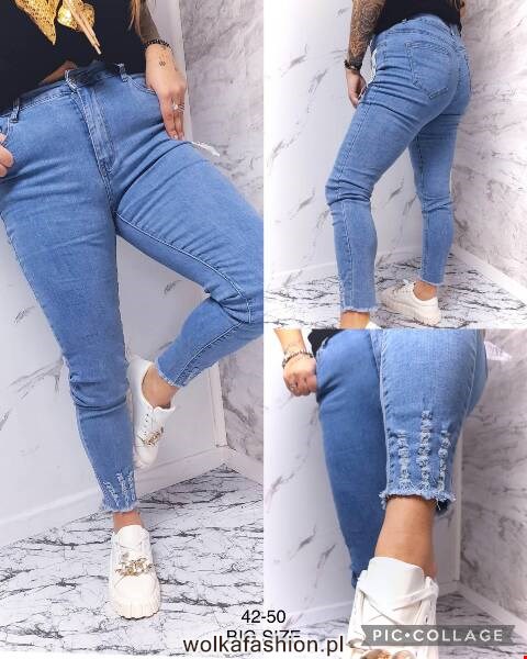 Jeansy damskie 9172 1 kolor 42-50