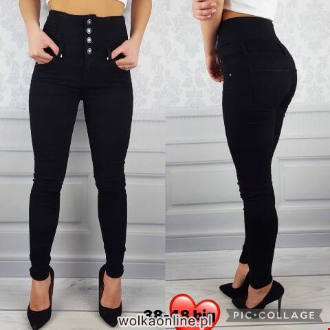 Jeansy damskie 9173 1 kolor 38-48