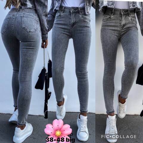 Jeansy damskie 9174 1 kolor 38-48 1