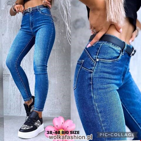 Jeansy damskie 9175 1 kolor 38-48