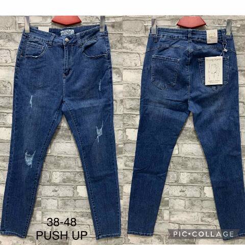 Jeansy damskie 9180 1 kolor 38-48