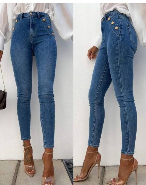 Jeansy damskie 9188 1 kolor 34-42