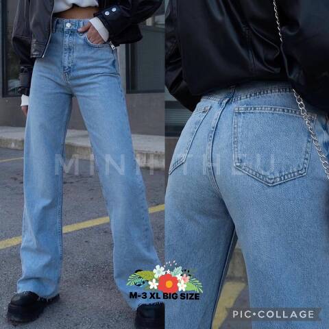 Jeansy damskie 9203 1 kolor M-3XL 1