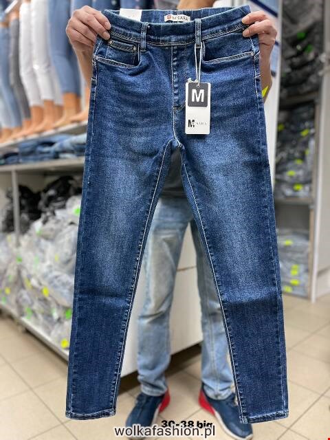 Jeansy damskie 9207 1 kolor 30-38