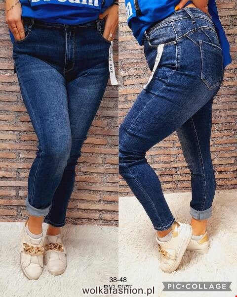 Jeansy damskie 9212 1 kolor 38-48