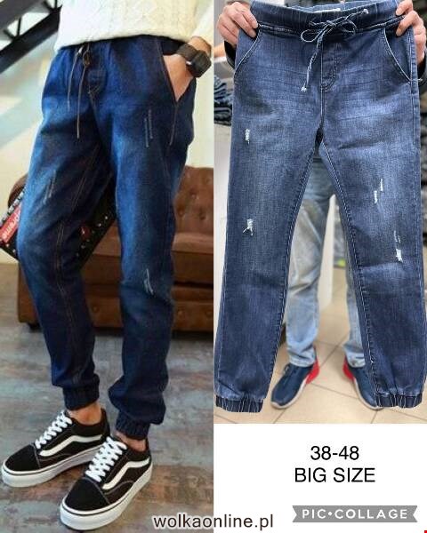 Jeansy damskie 9215 1 kolor 38-48