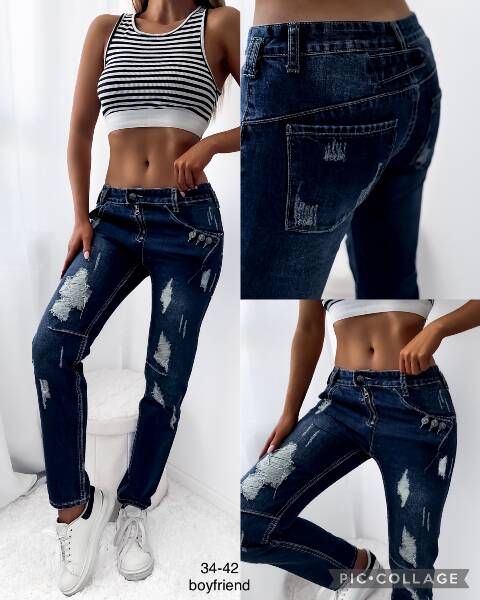 Jeansy damskie 9219 1 kolor 34-42 1