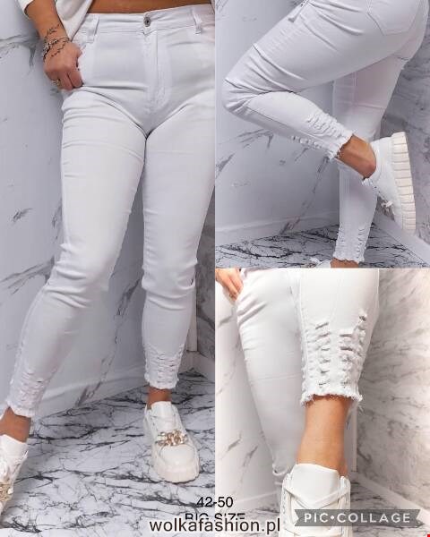 Jeansy damskie 9221 1 kolor 42-50