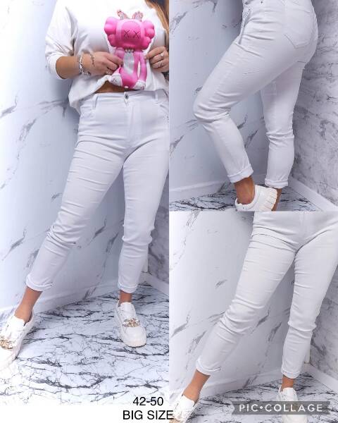 Jeansy damskie 9224 1 kolor 42-50