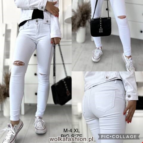 Jeansy damskie 9225 1 kolor M-4XL