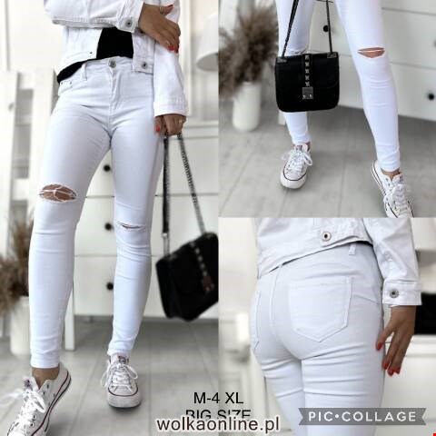 Jeansy damskie 9225 1 kolor M-4XL