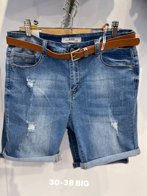 Spodenki jeansowe damskie 9239 1 kolor 30-38