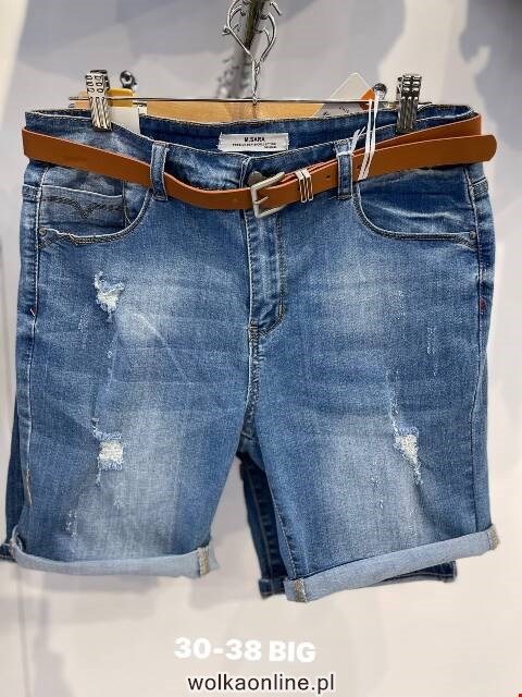 Spodenki jeansowe damskie 9239 1 kolor 30-38