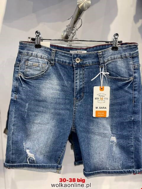 Spodenki jeansowe damskie 9242 1 kolor 30-38