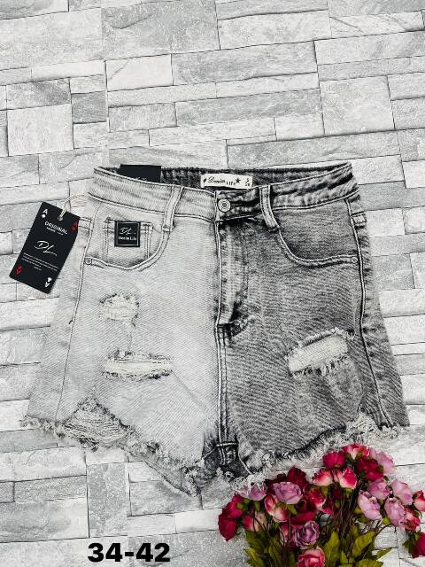 Szorty jeansowe damskie 9243 1 kolor 34-42 1