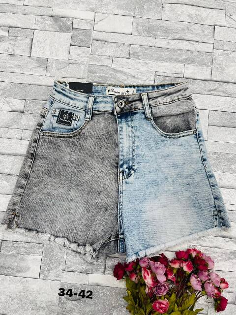 Szorty jeansowe damskie 9244 1 kolor 34-42