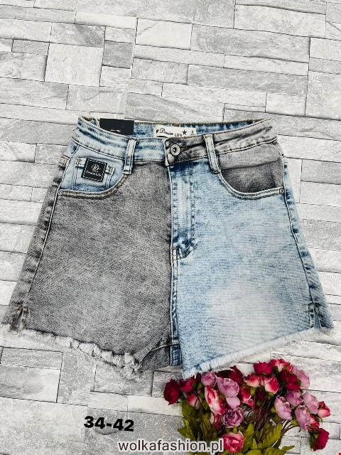 Szorty jeansowe damskie 9244 1 kolor 34-42