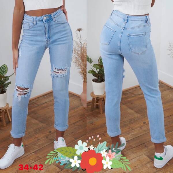 Jeansy damskie 9426 1 kolor 34-42 1