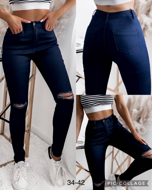 Jeansy damskie 9431 1 kolor 34-42