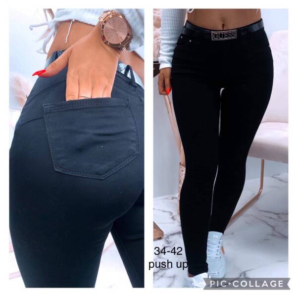 Jeansy damskie 9454 1 kolor 34-42