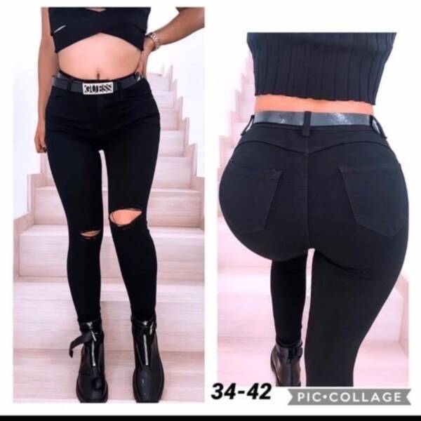 Jeansy damskie 9455 1 kolor 34-42