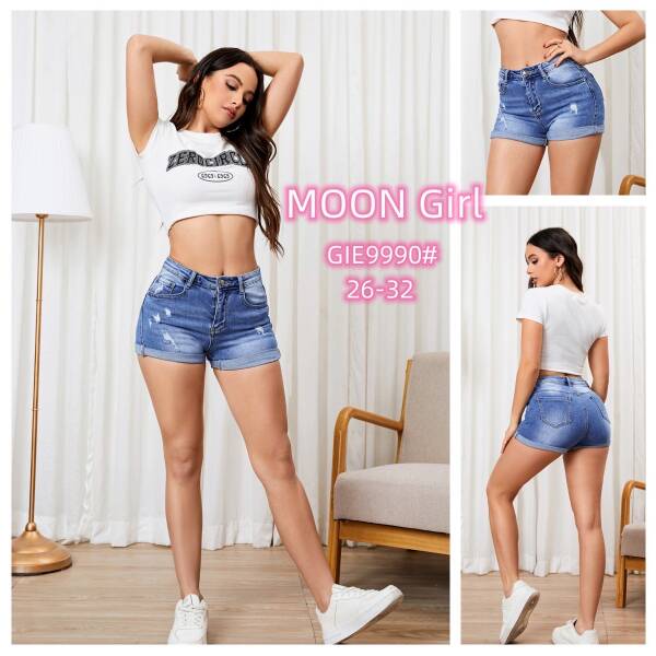 Szorty jeansowe damskie 9473 1 kolor 26-32