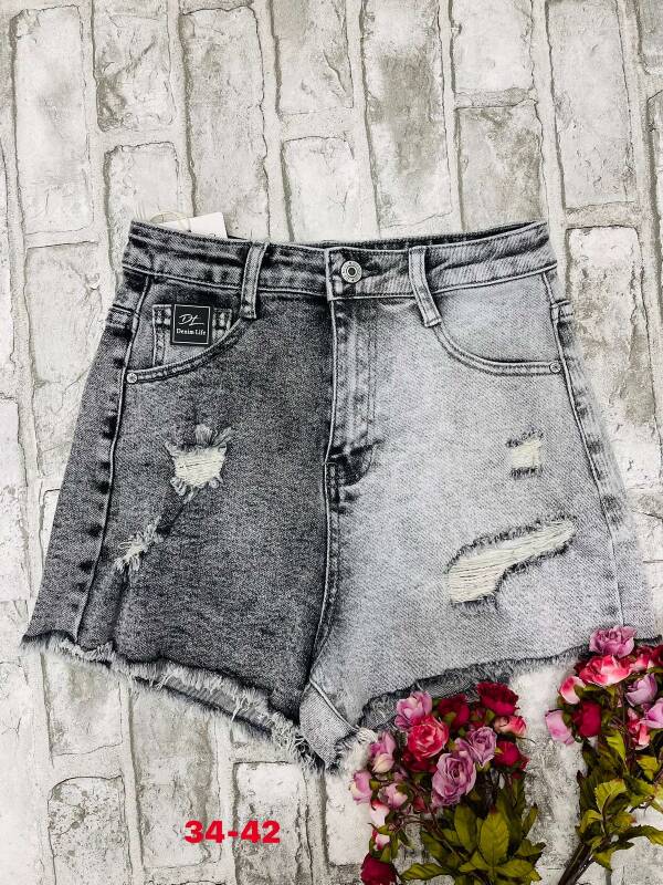 Szorty jeansowe damskie 9477 1 kolor 34-42 1