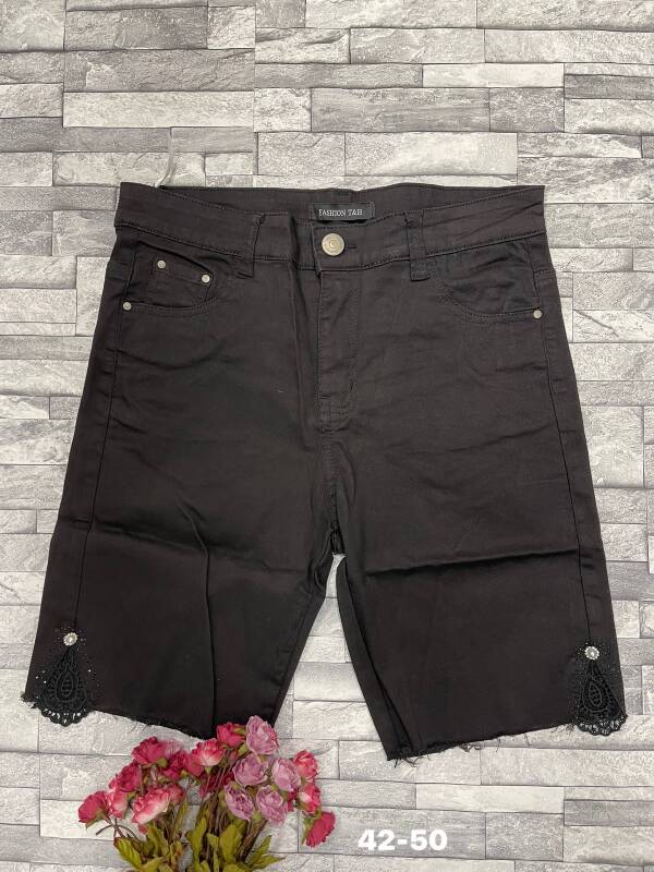 Spodenki jeansowe damskie 9482 1 kolor 42-50