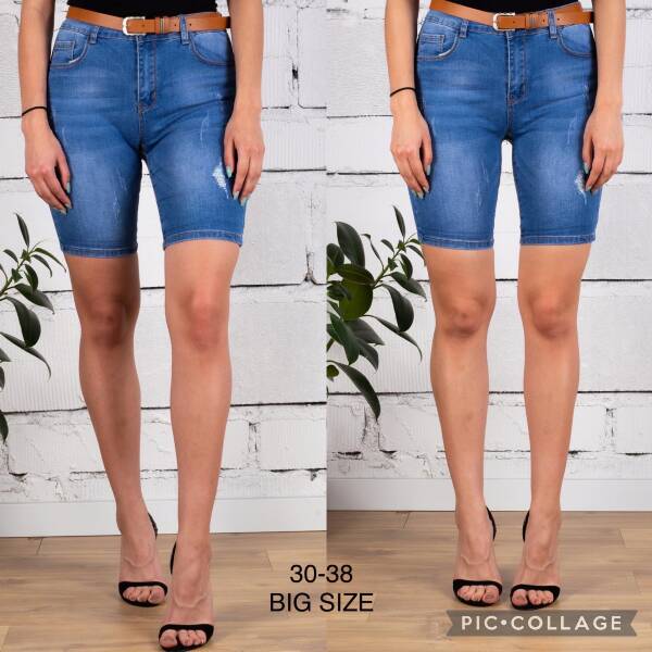 Spodenki jeansowe damskie 9487 1 kolor 30-38 1