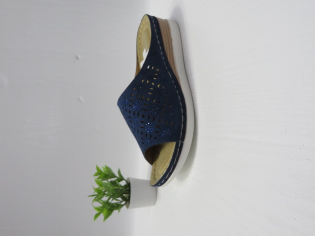 Klapki Damskie N22-885 BLUE 36-41